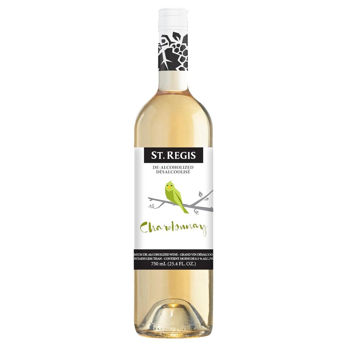 ST REGIS - ALC RMVD: Chardonnay Wine, 750 ml