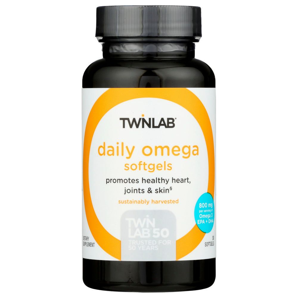 TWINLAB: Daily Omega Softgels, 30 sg