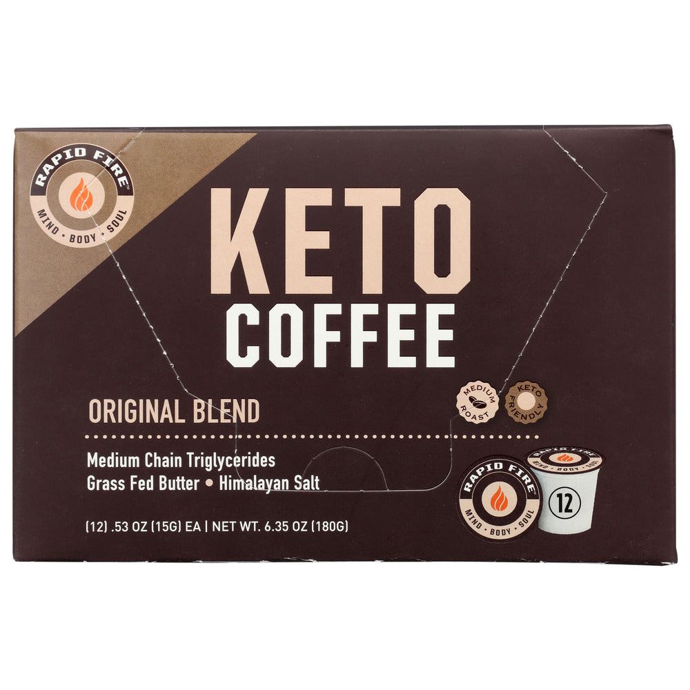 RAPID FIRE: Coffee Pods Original 12Pc, 1 PK