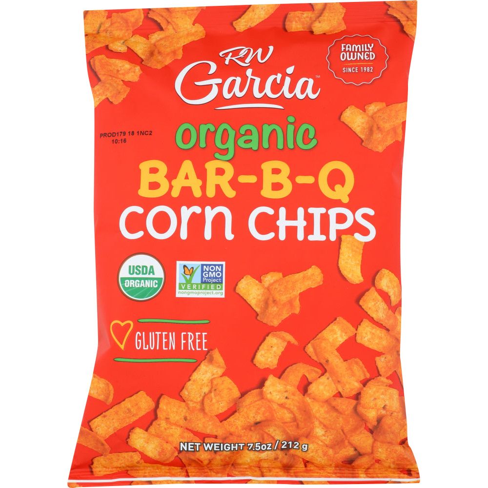 RW GARCIA: Organic Barbq Corn Chips, 7.5 oz