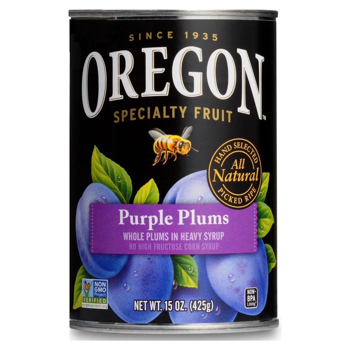 OREGON SPECIALTY FRUIT: Plum Purple, 15 oz