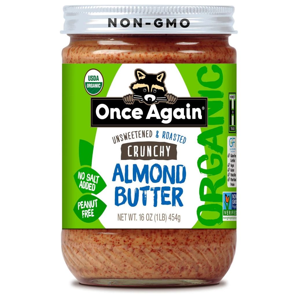 ONCE AGAIN: Nut Butter Almond Crunchy, 16 oz