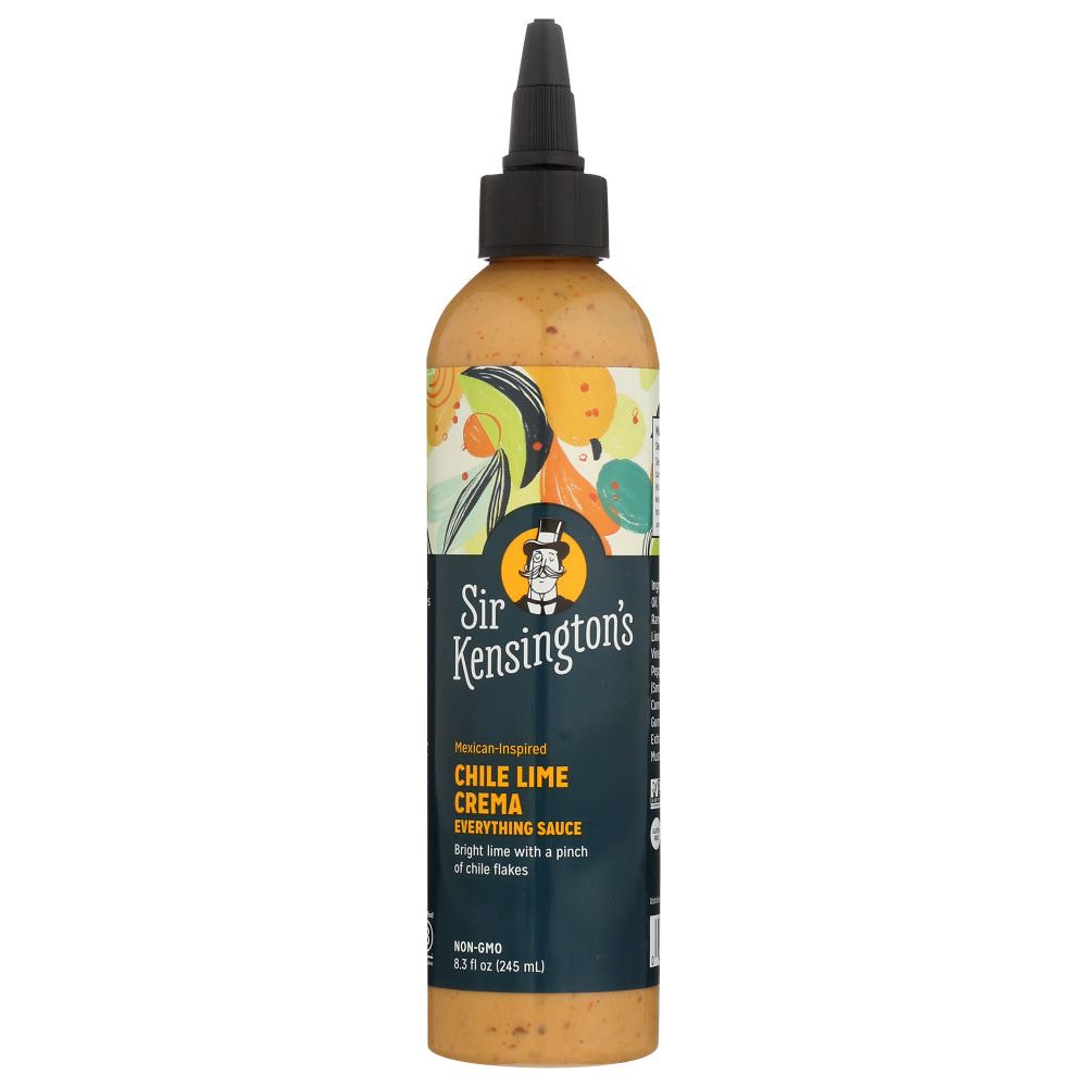 SIR KENSINGTONS: Chile Lime Crema Everything Sauce, 8.3 oz