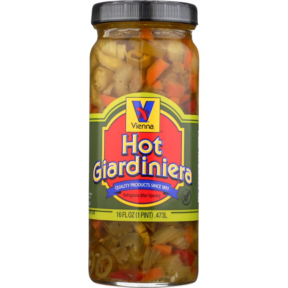 VIENNA BEEF: Giardiniera Hot, 16 oz