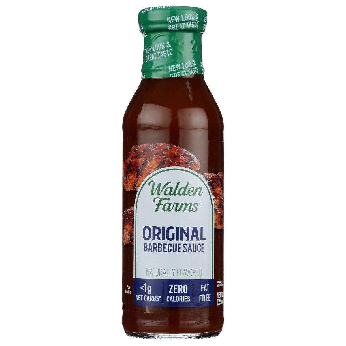 WALDEN FARMS: Original Barbeque Sauce, No Carbs And Sugar Free, 12 oz