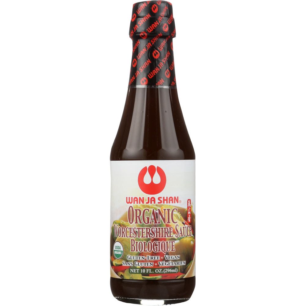 WANJASHAN: Organic Worcestershire Sauce, 10 oz