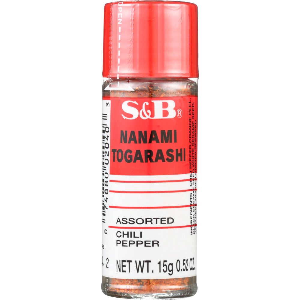 S & B: Ssnng Chili Pepper Nanami, 0.52 OZ