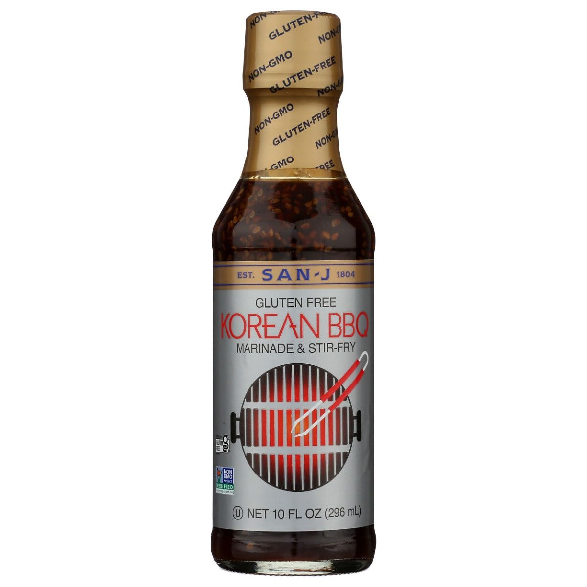 SAN J: Sauce Korean Bbq Stir Fry, 10 oz