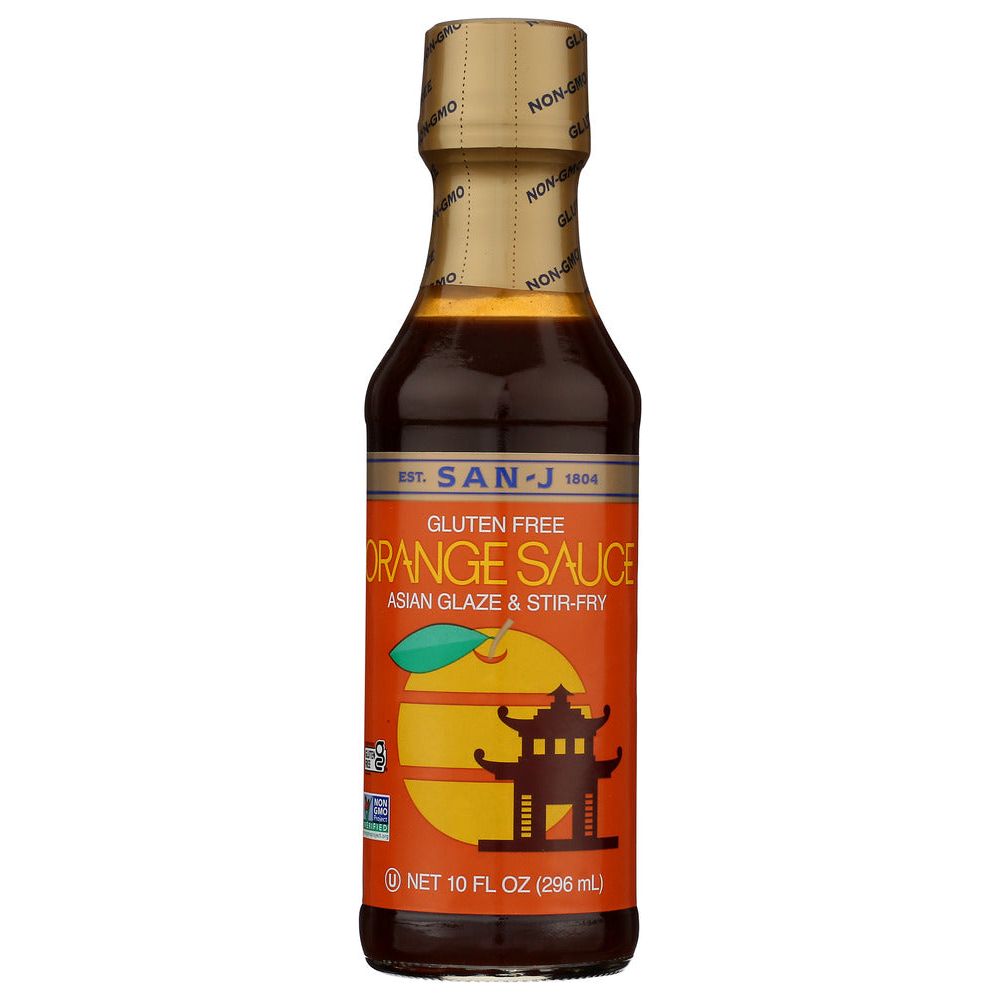 SAN-J: Gluten Free Orange Sauce, 10 oz