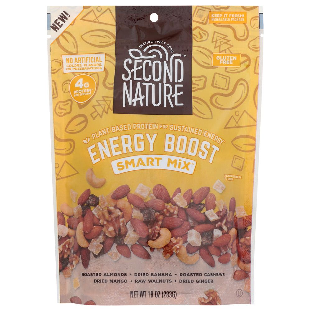 SECOND NATURE: Energy Boost Smart Mix, 10 oz