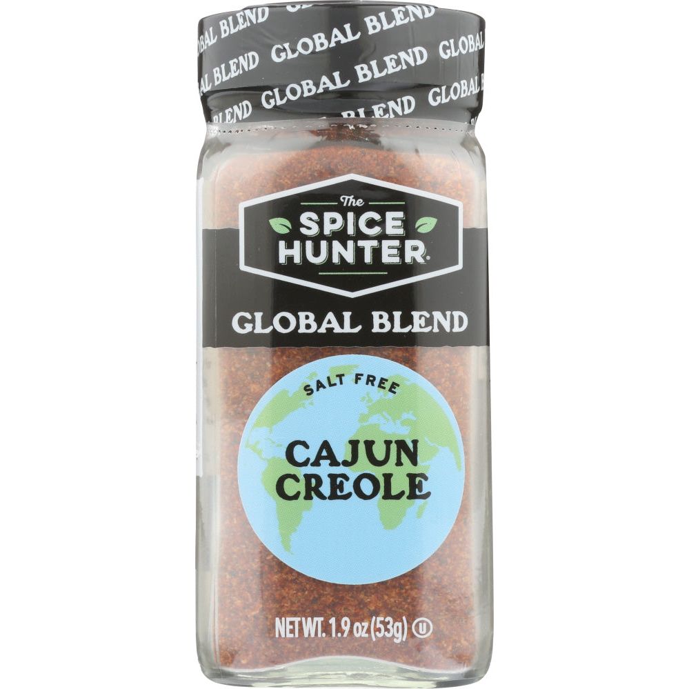 THE SPICE HUNTER: Salt Free Cajun Creole Seasoning Blend, 1.9 oz