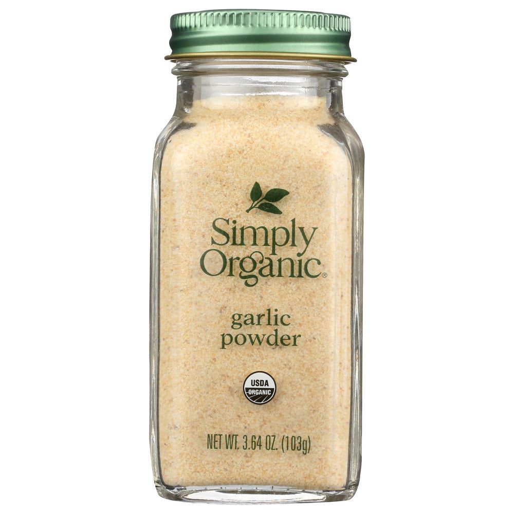 SIMPLY ORGANIC: Garlic Powder, 3.64 Oz