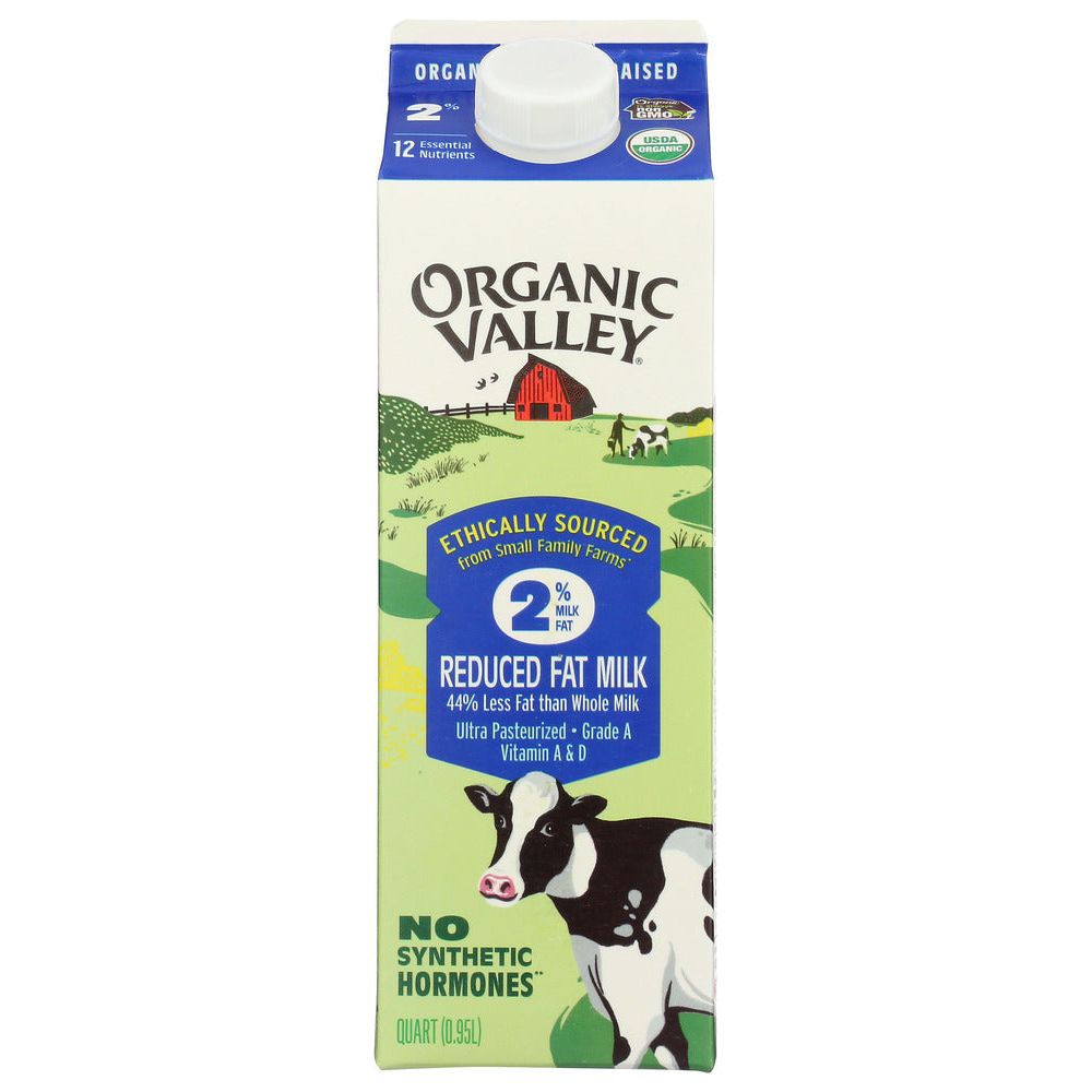 ORGANIC VALLEY: Ultra Milk 2% Reduced Fat, 32 oz