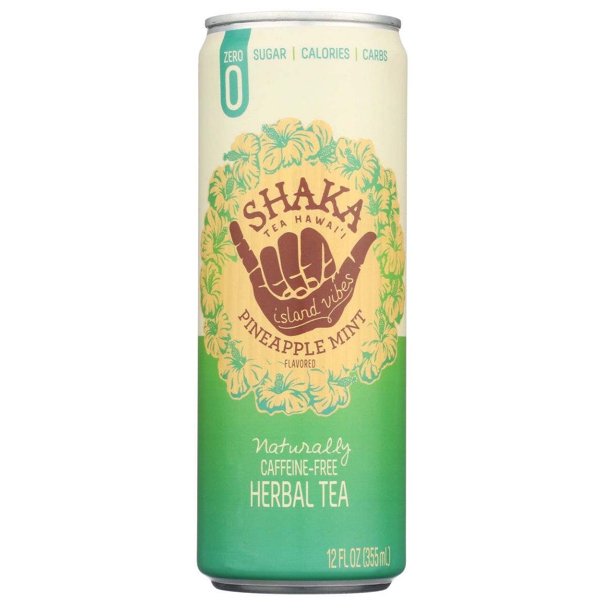 SHAKA TEA: Tea Herbal Pnapl Mnt Rtd, 12 fo
