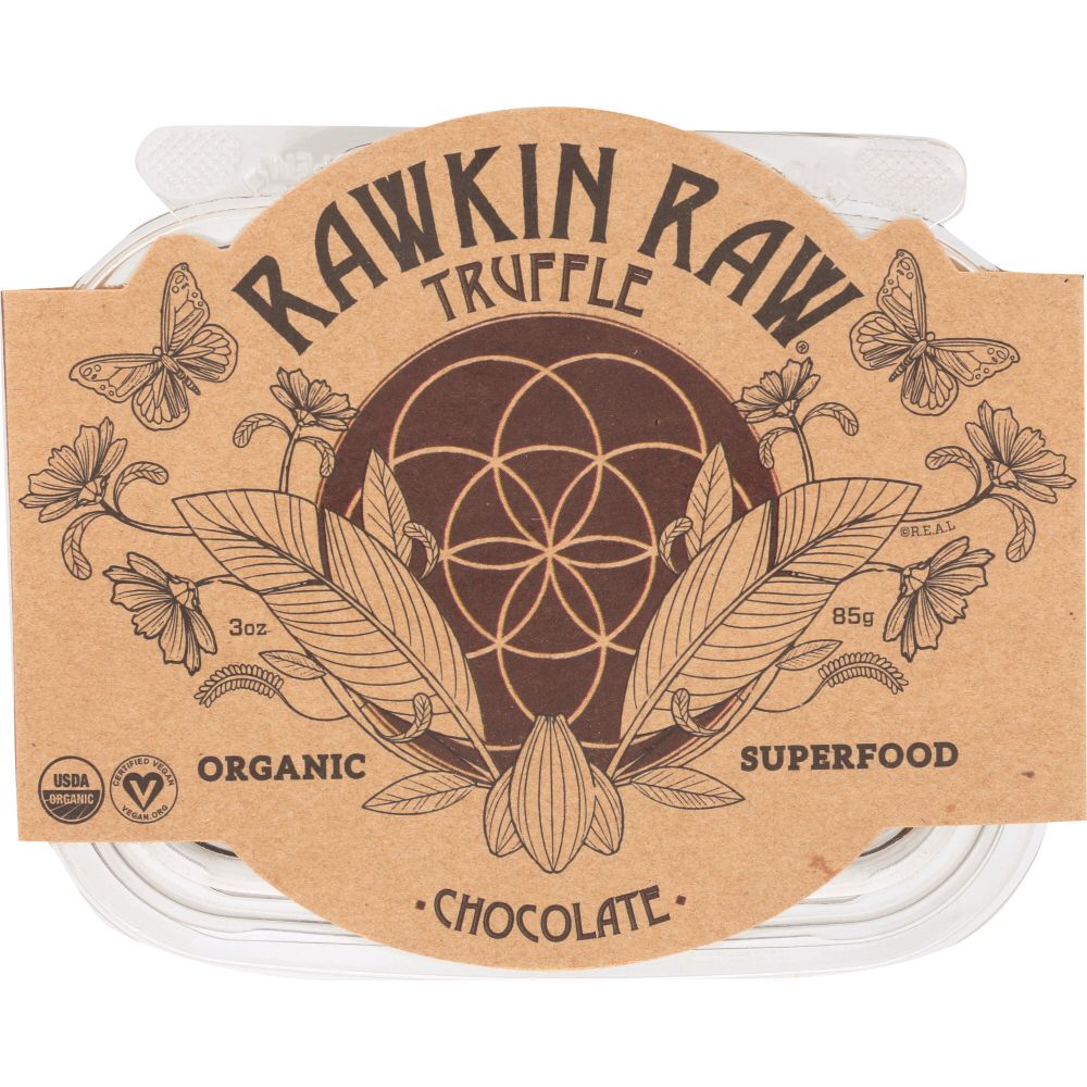 RAWKIN RAW: Organic Chocolate Truffle, 3 oz