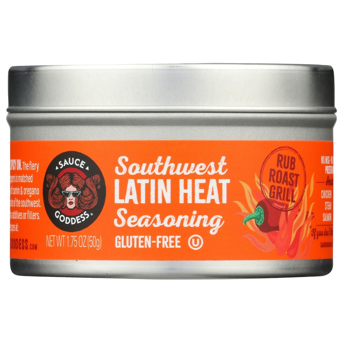 SAUCE GODDESS: Spice Latin Heat, 1.75 oz