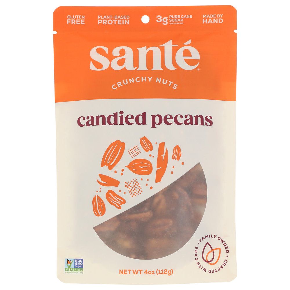SANTE: Nuts Pcans Cndied, 4 oz