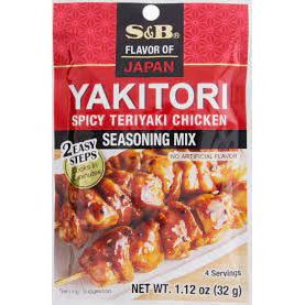 S & B: Seasoning Mix Yakitori, 1.12 OZ
