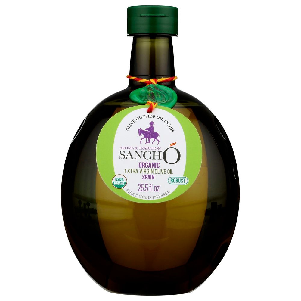 SANCHO: Organic Extra Virgin Olive Oil, 25.5 oz