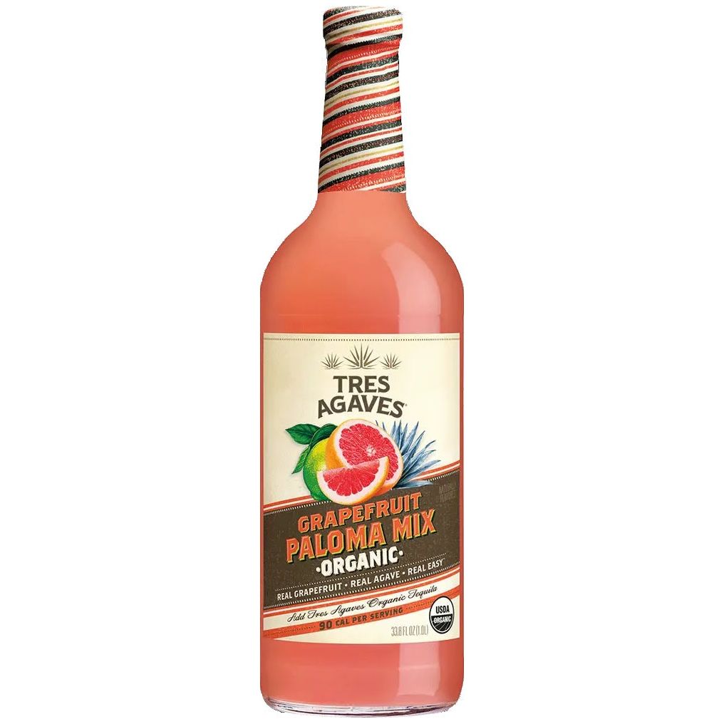 TRES AGAVES: Organic Grapefruit Paloma Mix, 33.8 fo