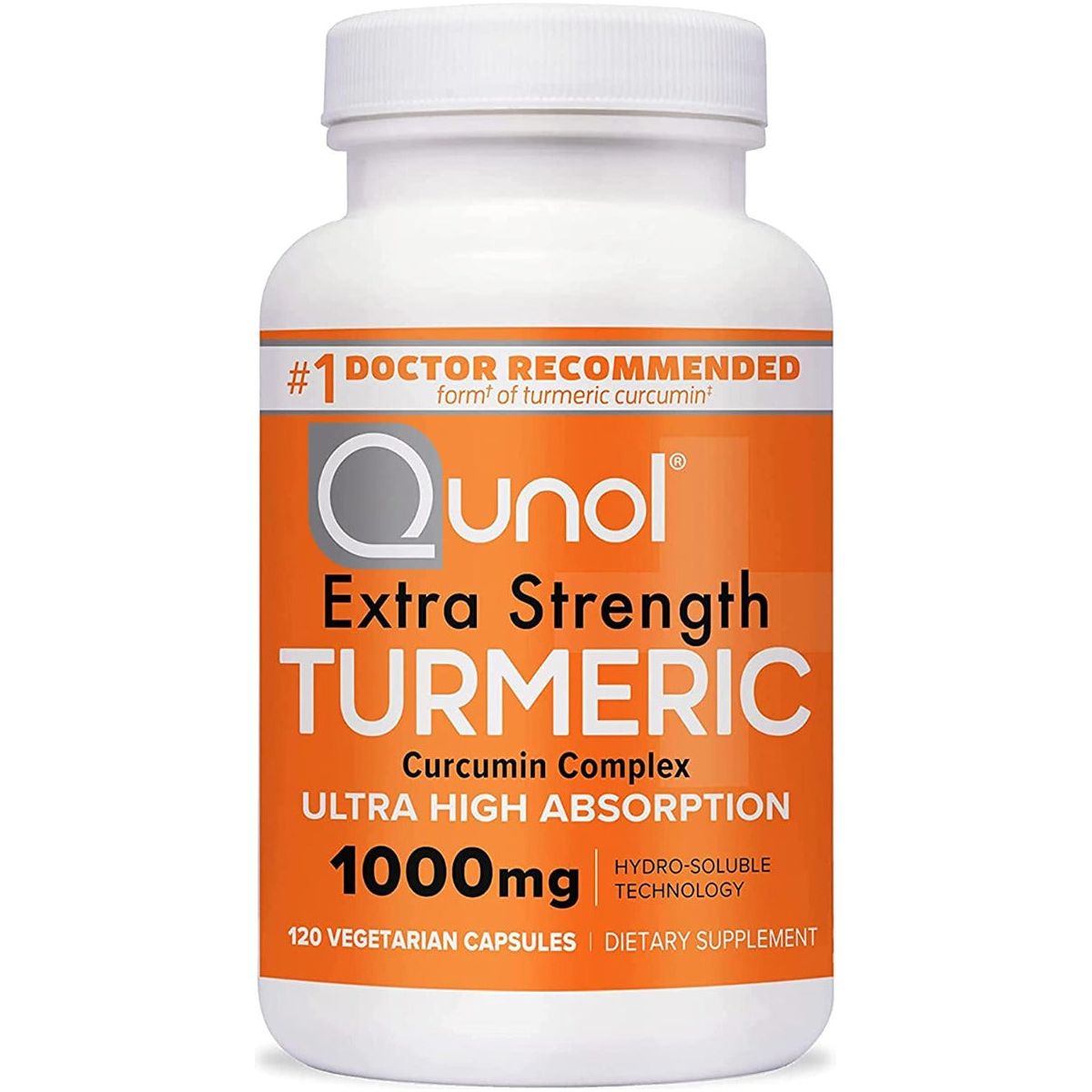 QUNOL: Turmeric 1000Mg, 120 vc
