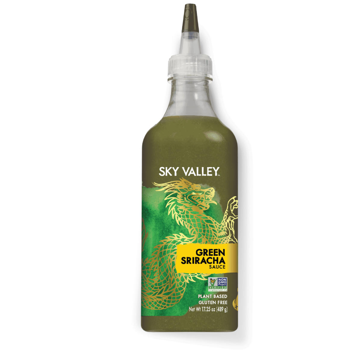 SKY VALLEY: Sauce Green Sriracha, 17.2 OZ