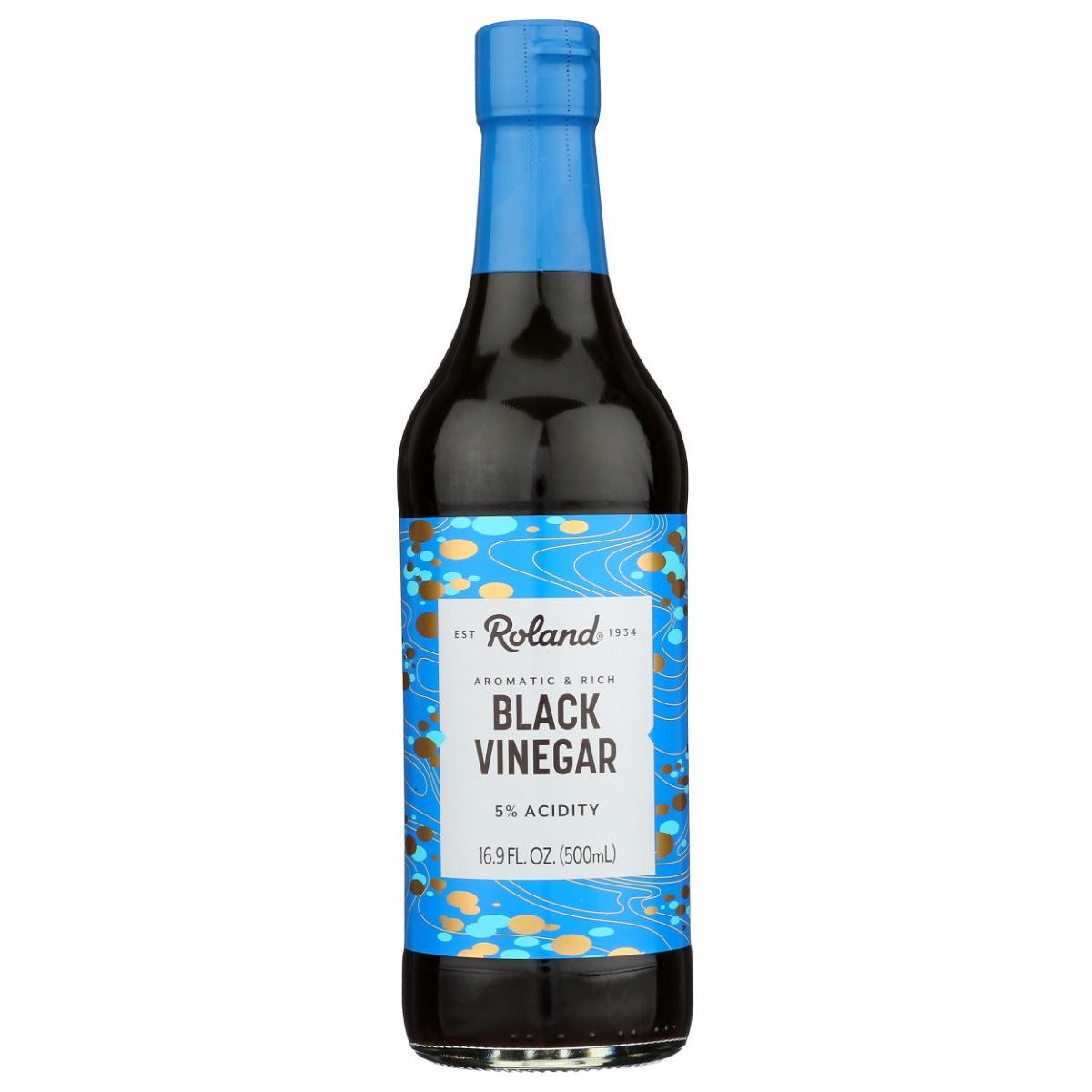 ROLAND: Black Vinegar, 16.9 fo