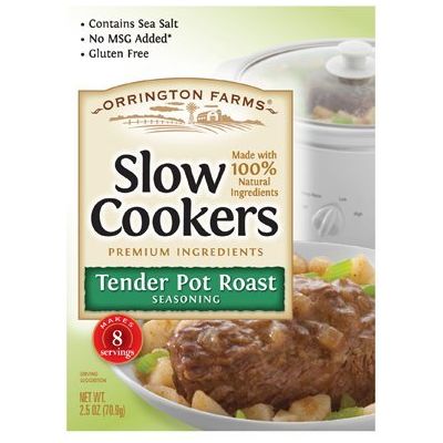 ORRINGTON FARMS: Ssnng Slwcookr Tender Pot Roast, 2.5 oz