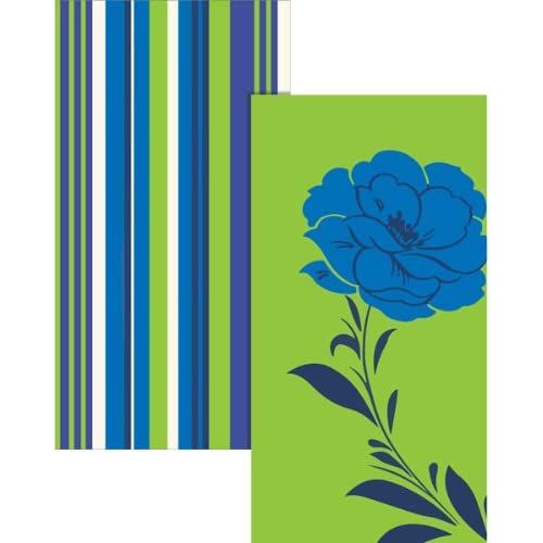 SENSATIONS: Napkin Dnr Blue Breeze, 24 pc