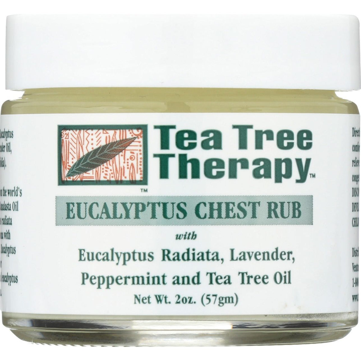 TEA TREE THERAPY: Eucalyptus Chest Rub, 2 oz