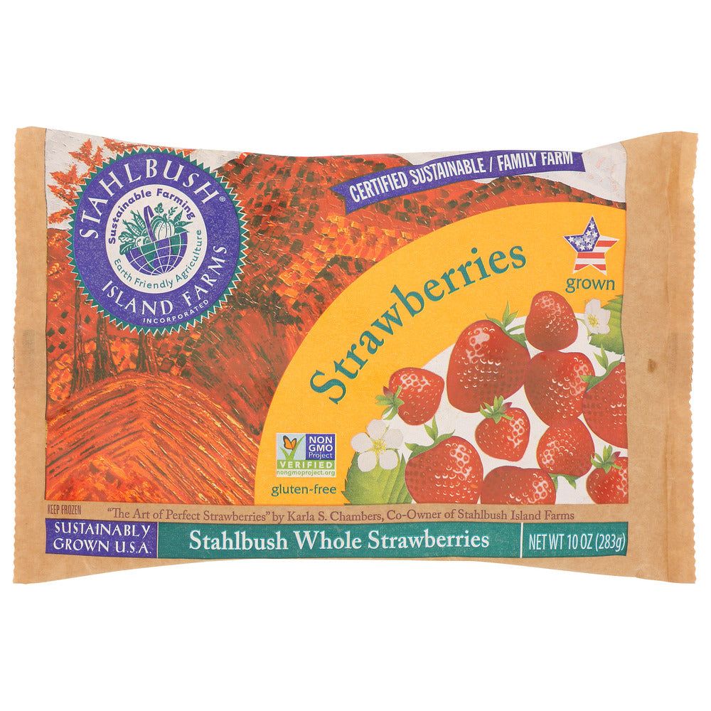 STAHLBUSH ISLAND FARMS: Whole Strawberries, 10 oz