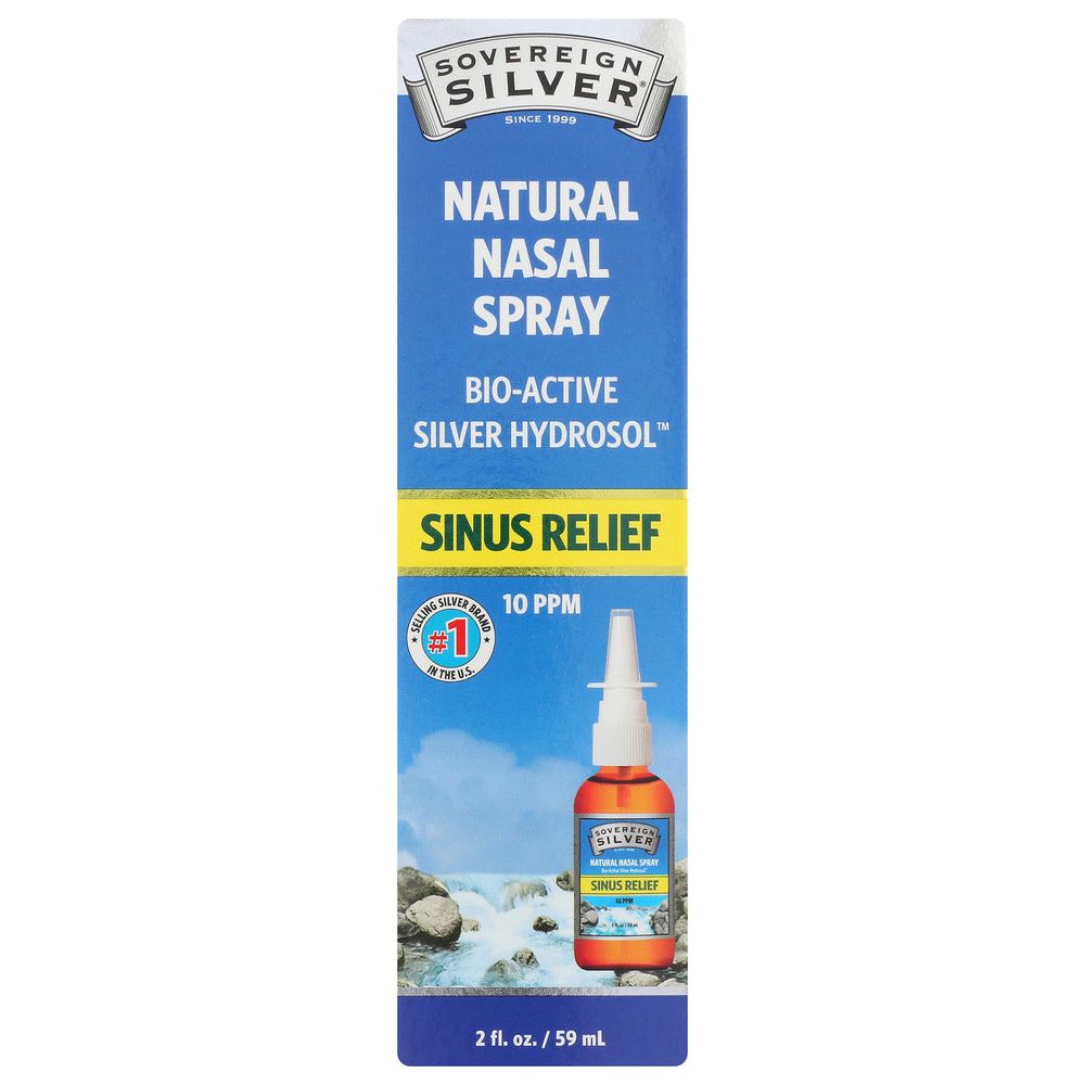 SOVEREIGN SILVER: Bio Active Silver Hydrosol Vertical Spray, 2 oz