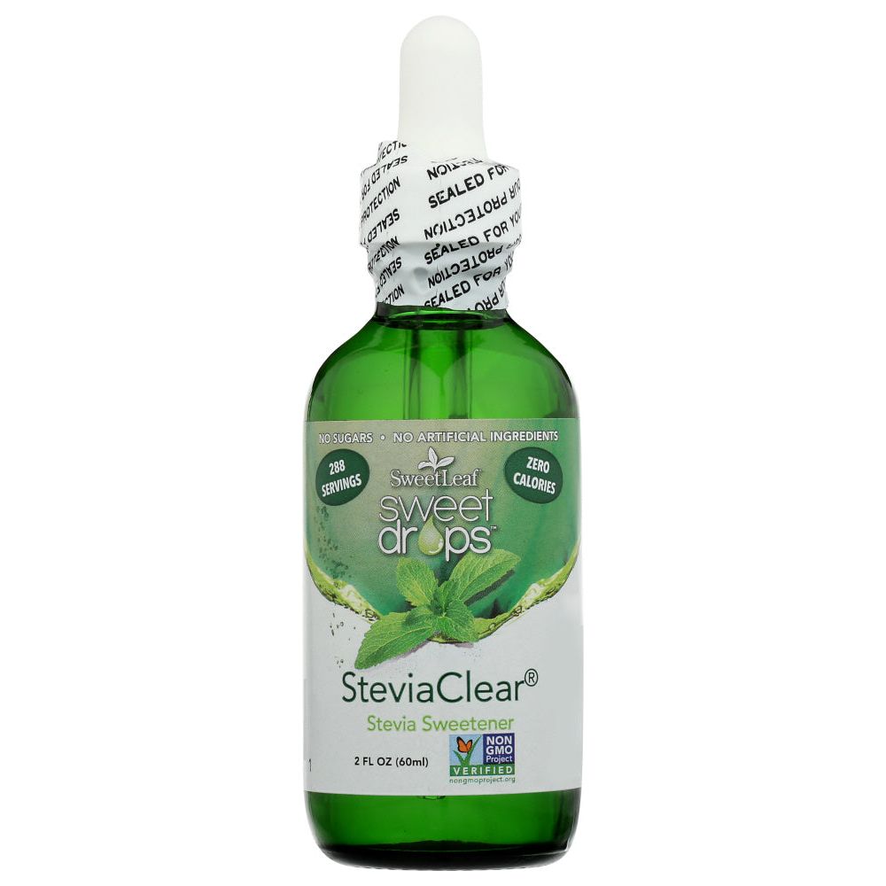 SWEETLEAF STEVIA: Liquid Stevia Sweet Drops Sweetener Steviaclear, 2 oz