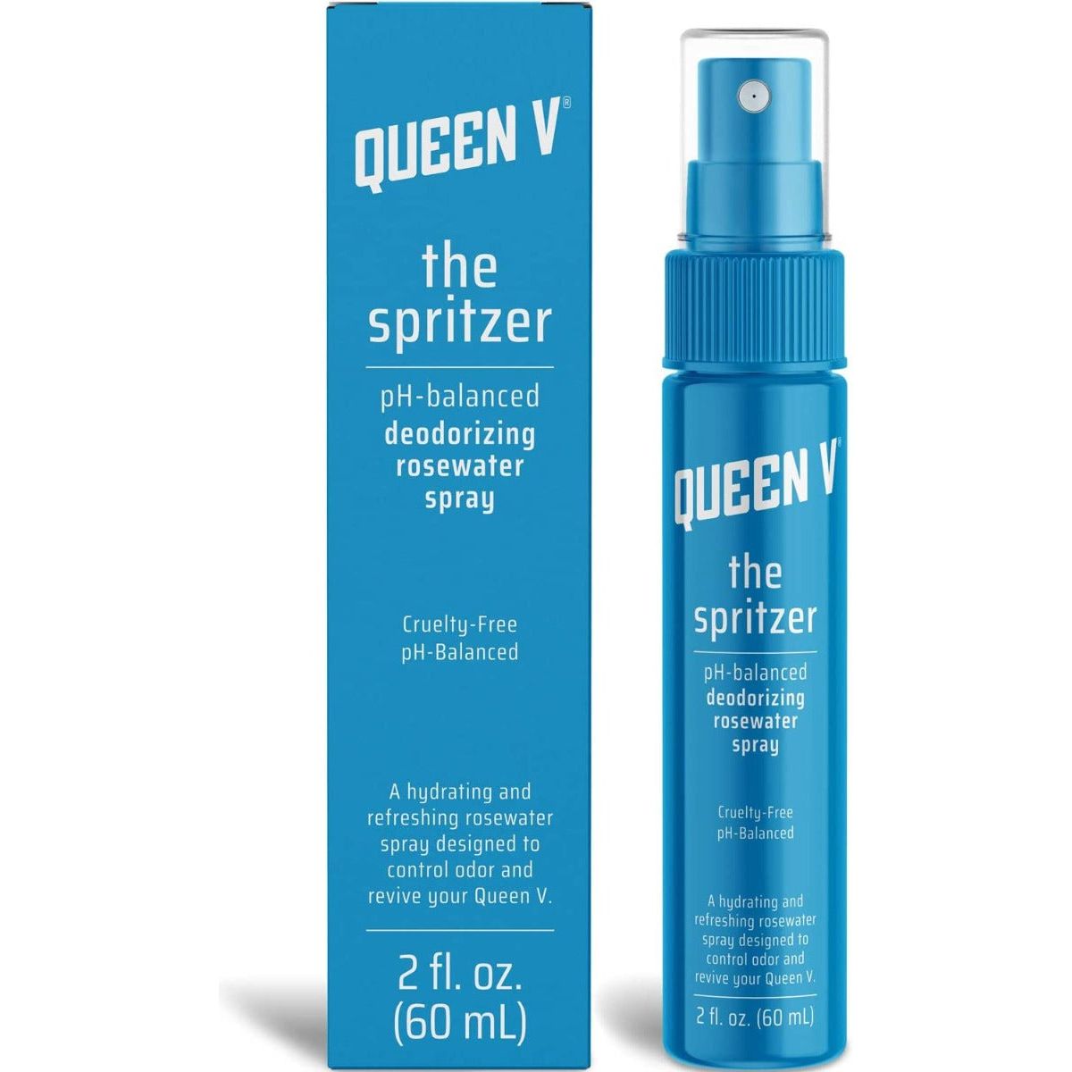 QUEEN V: Deodorant Spritzer, 2 fo