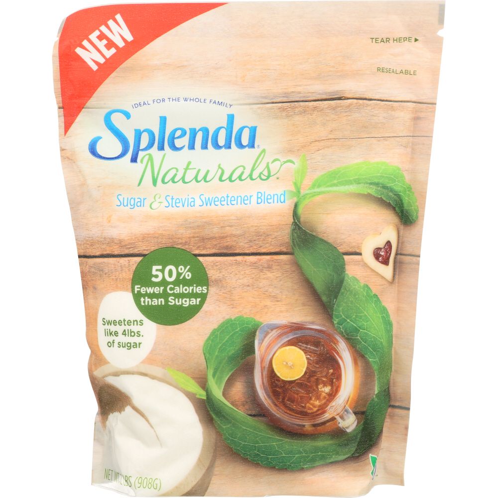 SPLENDA NATURALS: Stevia Sugar Blend, 2 lb