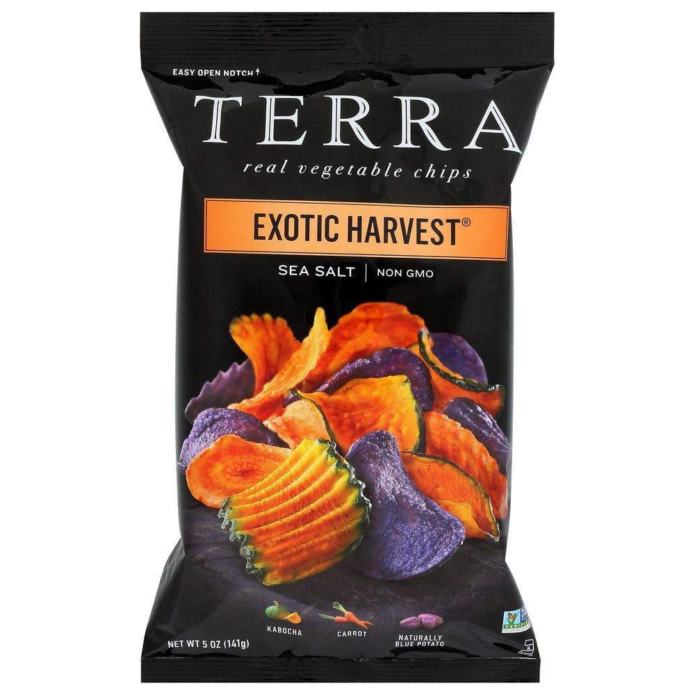 TERRA CHIPS: Exotic Harvest Sea Salt Vegetable Chips, 6 oz