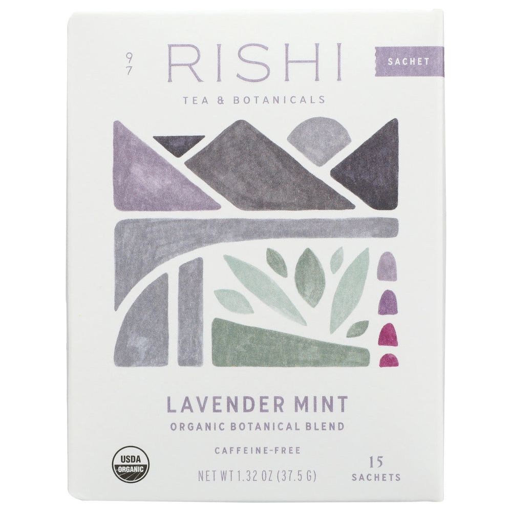 RISHI TEA: Tea Lavender Mint, 1.32 oz
