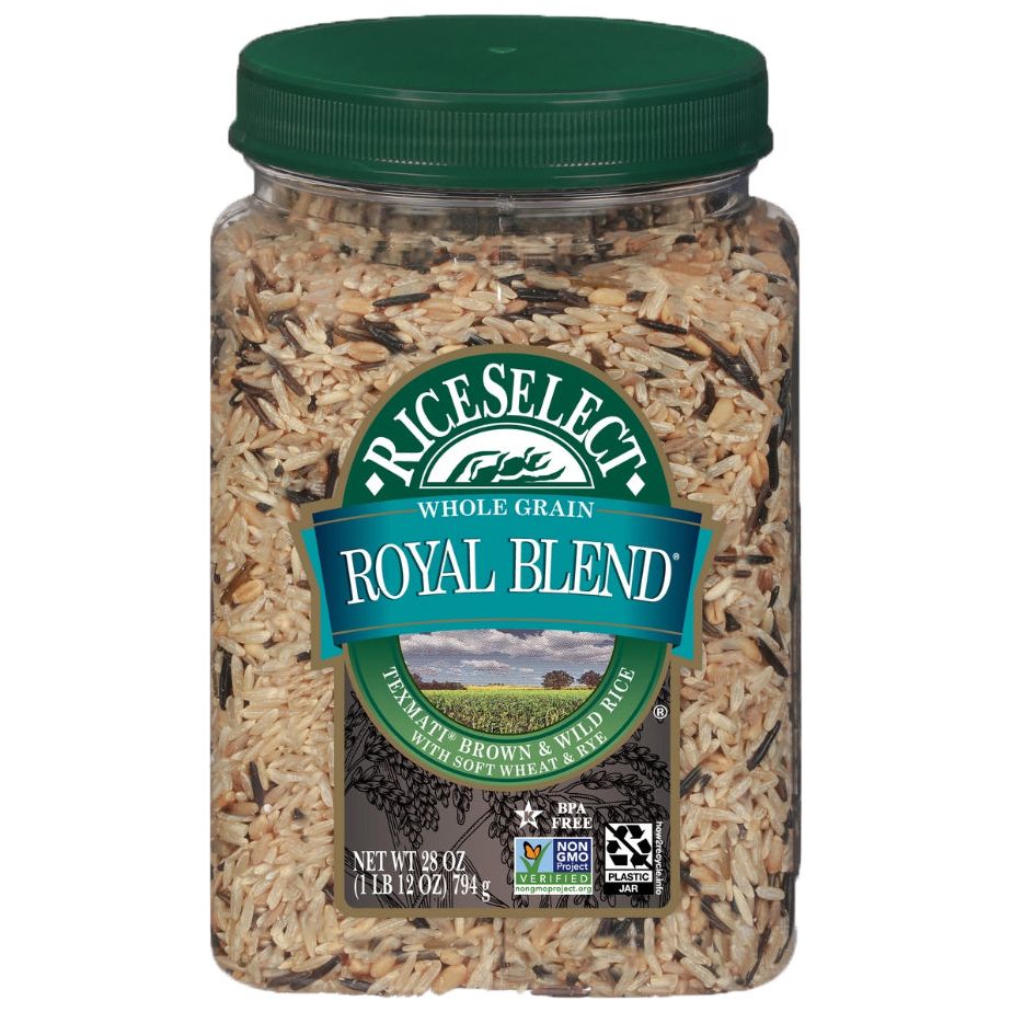 RICESELECT: Royal Blend Whole Grain Texmati Brown and Wild Rice, 28 oz