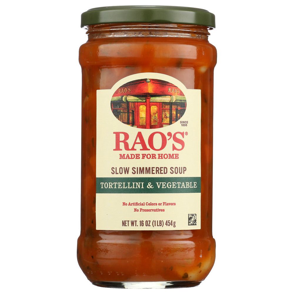 RAOS: Tortellini & Vegetable Soup, 16 oz