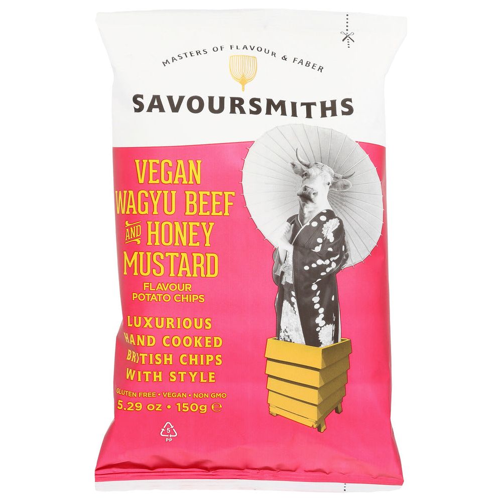 SAVOURSMITHS: Wagyu Beef With Honey and Mustard Chips, 5.29 oz