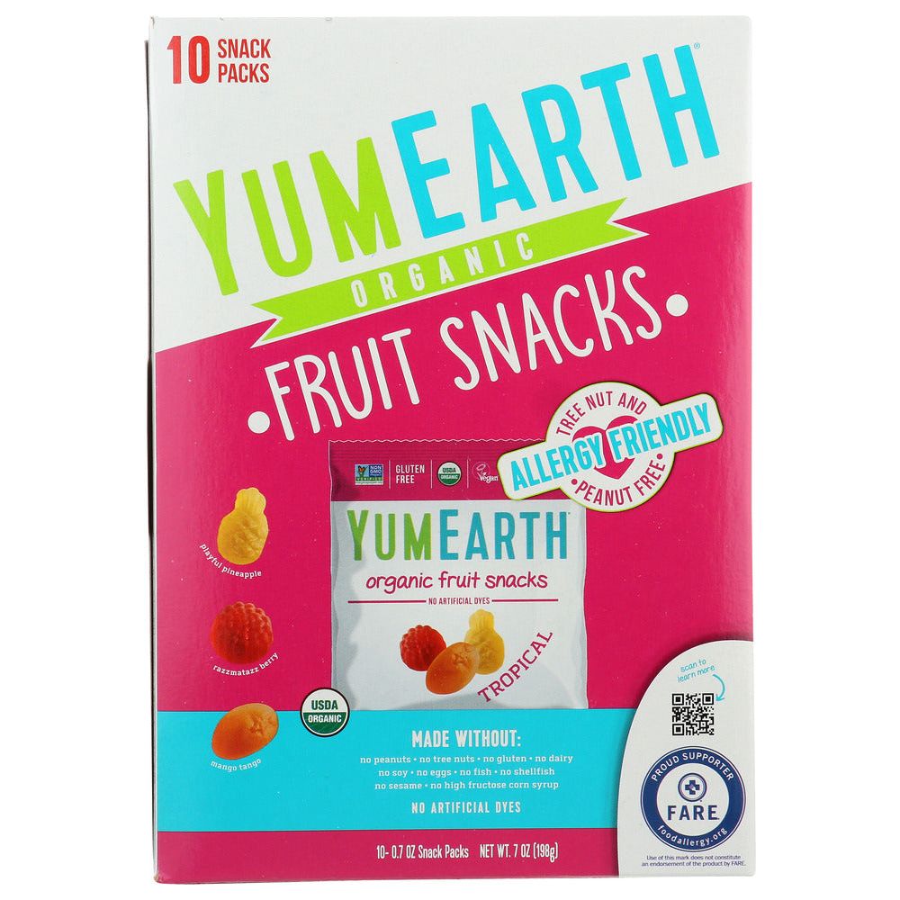 YUMEARTH: Organic Tropical Fruit Snacks, 7 oz