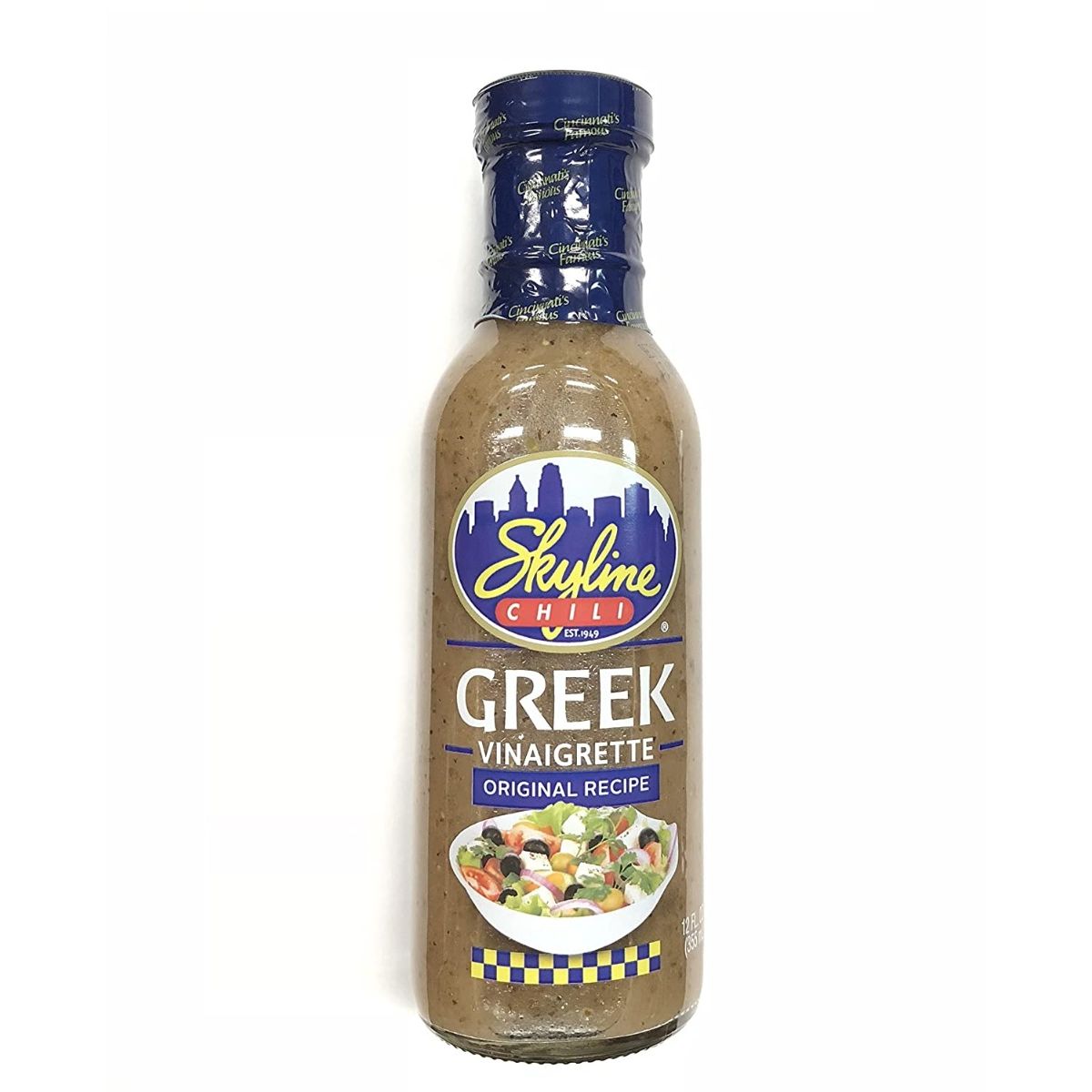 SKYLINE: Drssng Grk Vnagrett Orgl, 12 oz