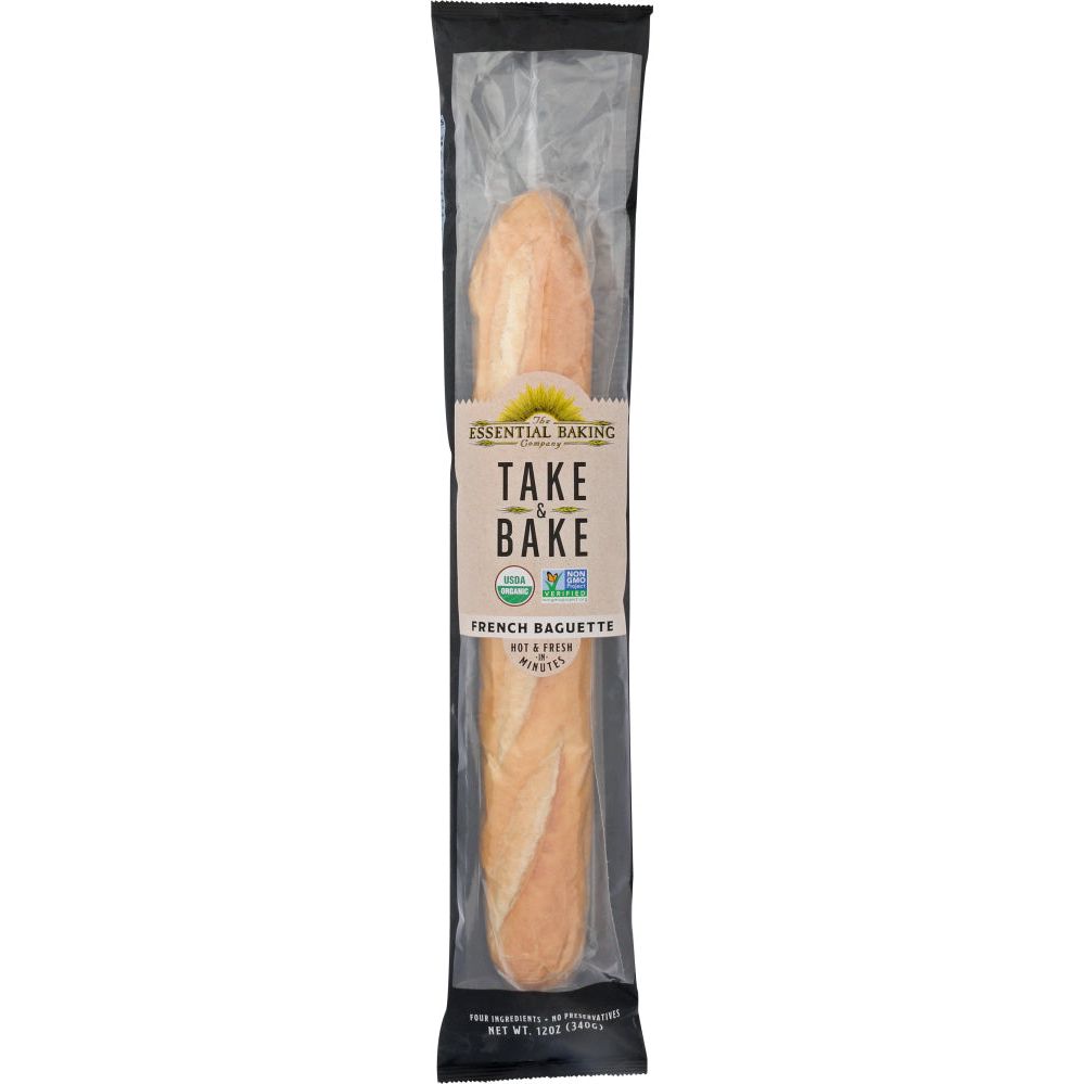THE ESSENTIAL BAKING COMPANY: Take and Bake French Baguette, 12 oz