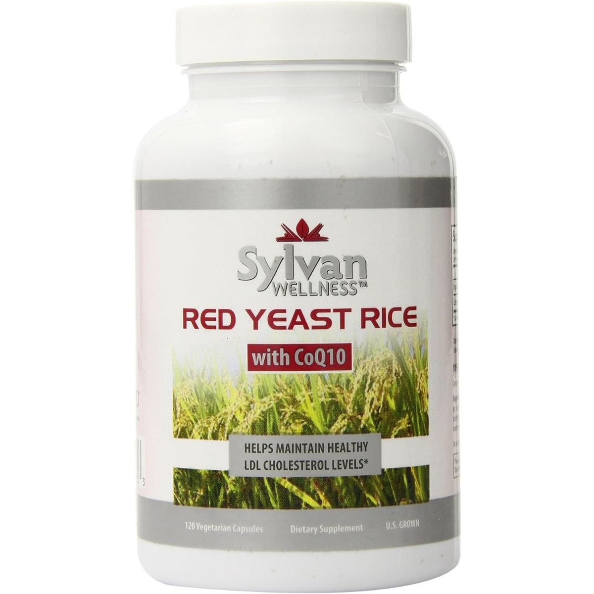 SYLVAN WELLNESS: Red Yeast Rice 120 with CoQ10, 120 cp