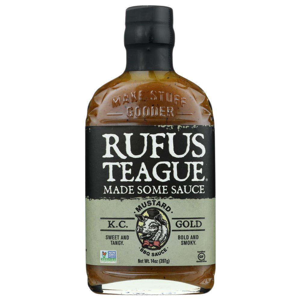 RUFUS TEAGUE: KC Gold BBQ Sauce, 15 oz