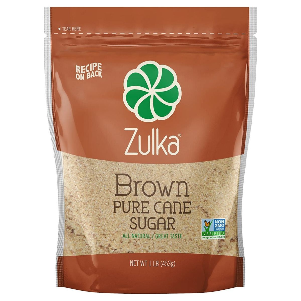 ZULKA: Sugar Pure Cane Brown, 1 lb