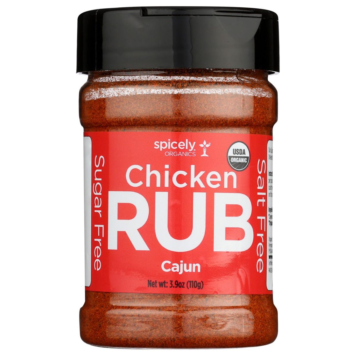 SPICELY ORGANICS: Cajun Chicken Rub, 3.9 oz