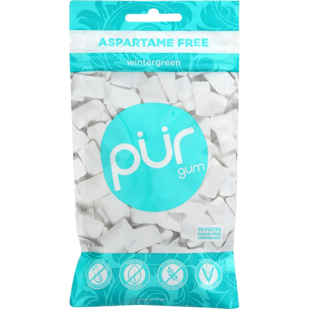 PUR: Gum Wintergrn 55 Pieces, 2.72 oz