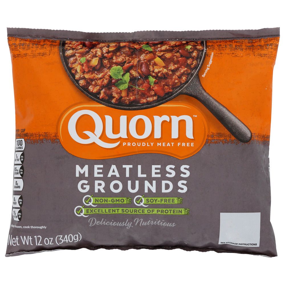 QUORN: Meatless And Soy Free Grounds, 12 oz