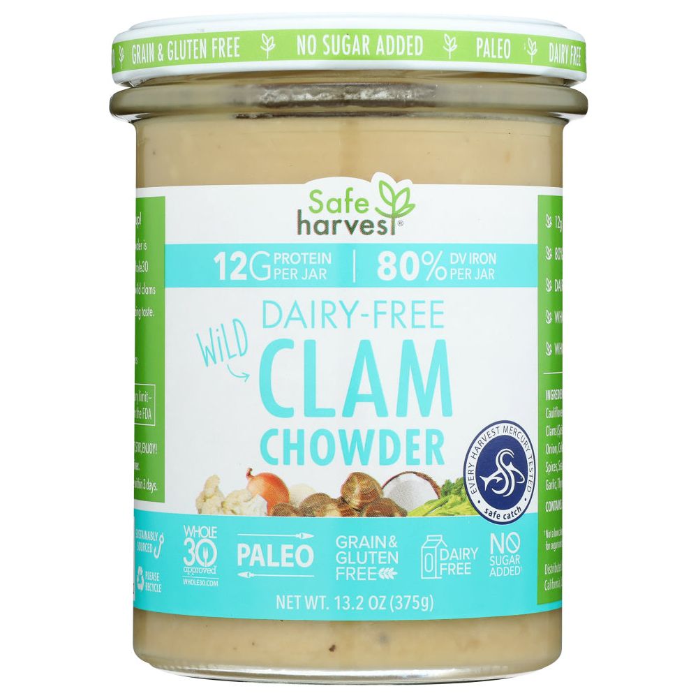 SAFE HARVEST: Chowder Clam Df, 13.2 oz